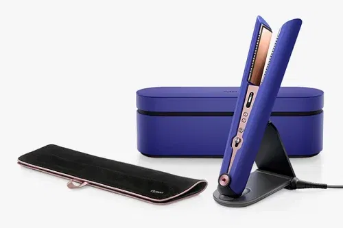 Dyson Special Edition Corrale Hair Straighteners, Vinca Blue/Rosé