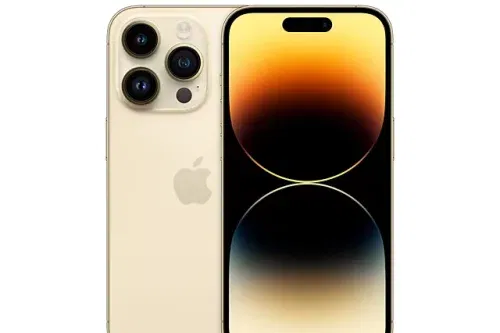 Apple iPhone 14 Pro, iOS, 6.1", 5G, SIM Free, 128GB, Gold - 07/07