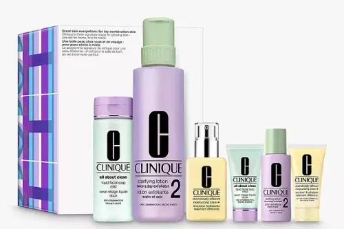 Clinique Great Skin Everywhere Skincare Gift Set, Dry/Combination Skin