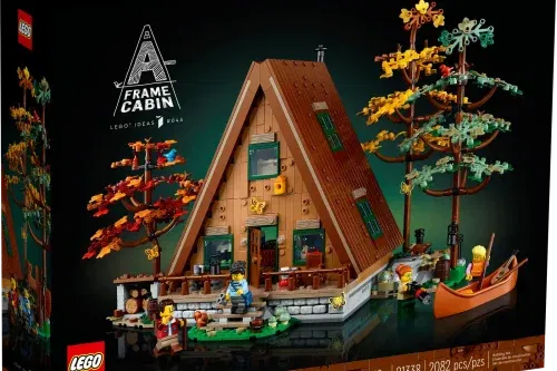 AUTO WIN - LEGO Ideas 21338 A-Frame Cabin Set - 22/06
