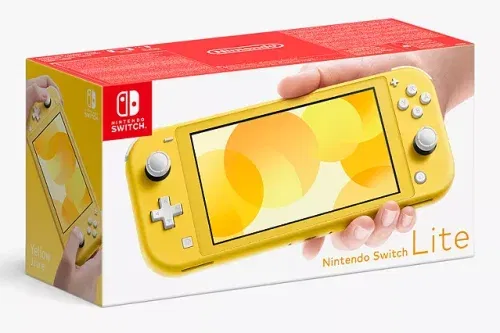 Nintendo Switch Lite, Handheld Console, Yellow - 07/07