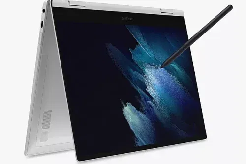 Samsung Galaxy Book Pro 360 5G LTE Laptop, Intel Core i5 Processor, 8GB RAM, 256GB SSD, Wi-Fi + Cellular, 13.3" Full HD, Silver