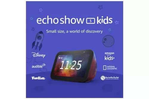 AUTO WIN - Amazon Echo Show 5 (3rd Gen) Kids Smart Speaker - Galaxy - 22/06