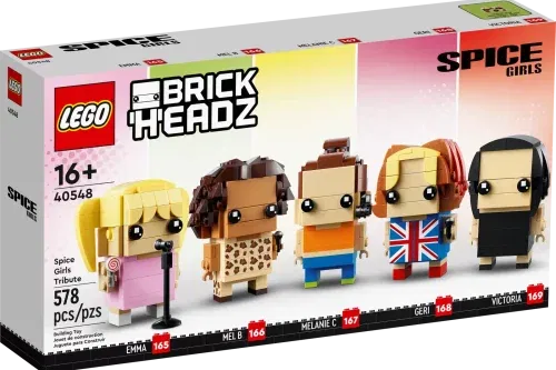 AUTO WIN - LEGO BRICK HEADZ Spice Girls Tribute - 15/07