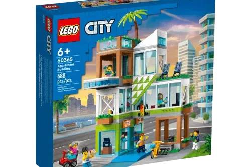 AUTO WIN - LEGO City 60365 Apartment Building Modular Construction Set - 18/06