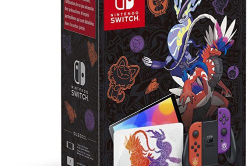 AUTO WIN-Nintendo Switch – OLED Model Pokemon Scarlet and Violet Limited Edition