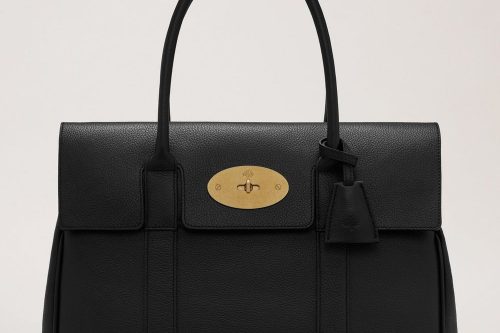 Bayswater Black & Brass Small Classic Grain