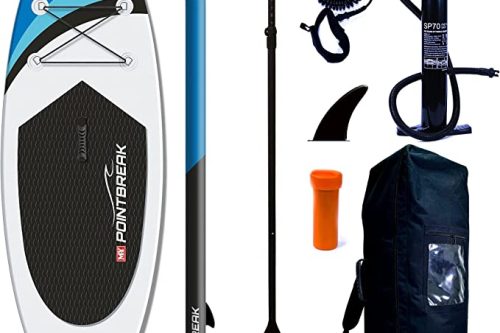 M.Y PointBreak Paddle Boards 7ft Inflatable Stand Up Paddle Board Blue - 06/06