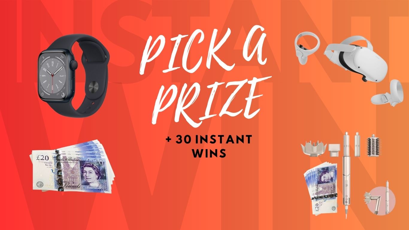 PICK A PRIZE WITH 30 INSTANT WINS - Competition Fox