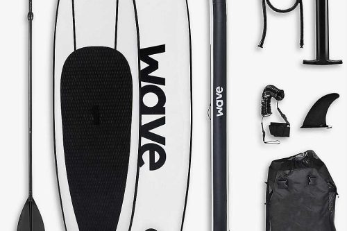 WAVE SPAS Classic SUP inflatable PVC and foam paddleboard set 10ft