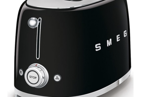 AFTERNOON AUTO WIN - SMEG 50's Retro TSF01BLUK 2-Slice Toaster - Black - 22/06