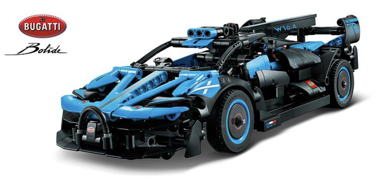 AUTO WIN - LEGO Technic 42162 Bugatti Bolide Agile Blue Car Model Set ...