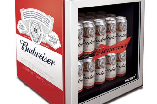 HUSKY Budweiser HUS-HU253 Drinks Cooler - Red - 06/07