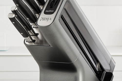 AFTERNOON AUTO WIN - Ninja Foodi StaySharp Knife Block with Integrated Sharpener – 5-Piece Set [K32005UK] - 16/07