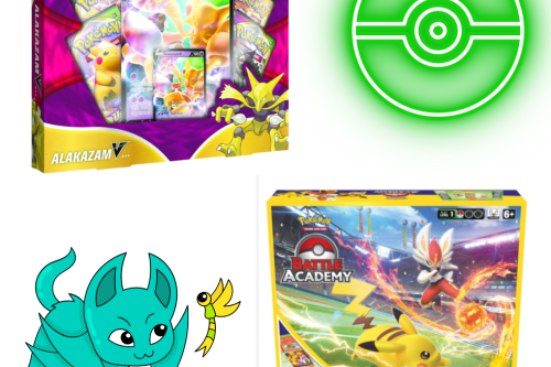 AUTO WIN - Pokémon Trading Card Game: Alakazam V Box & Pokémon Trading Card Game Battle Academy - 09/07