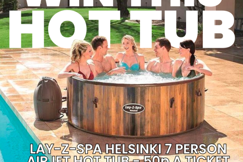 Lay-Z-Spa Helsinki 7 Person AirJet Hot Tub