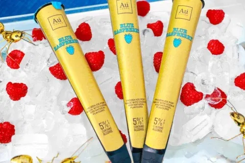 AFTERNOON AUTO WIN - 36 x AU VODKA BLUE RASPBERRY ICE LOLLIES - 24/06