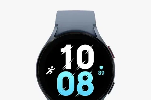 Samsung Galaxy Watch5, Bluetooth, 44mm, Aluminium with Silicone Strap, Sapphire