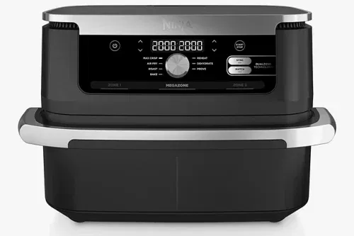 Ninja Foodi FlexDrawer AF500UK Air Fryer, 10.4L, Black