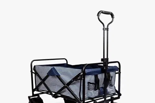 Navigate 3 River Extra Large Foldaway Beach/Festival Wagon Trolley, Navy