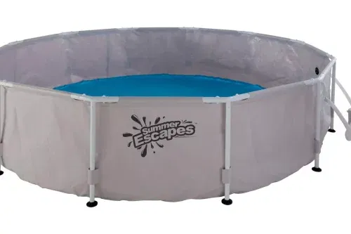 Summer Waves 12ft Round Frame Family Pool - 6056L - 14/07
