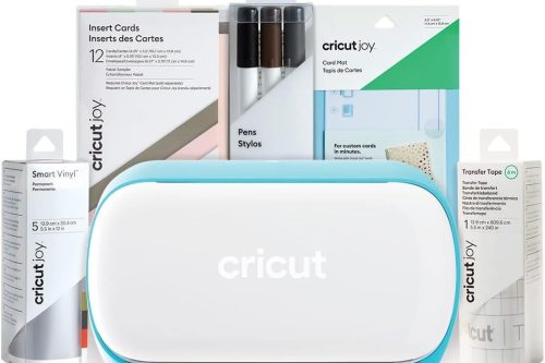 Cricut Joy | Compact Smart Cutting Machine Starter Bundle, Black