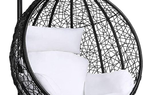 Yaheetech Rattan Swing Egg Chair