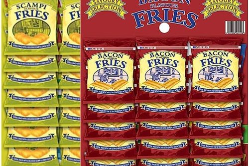 FOX GIVEAWAY- 3 WINNERS-Smiths Scampi & Bacon Fries Mixed Snacks (48 Pack)