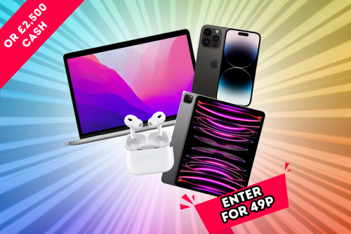 WIN OUR APPLE PRO BUNDLE OR £2,500 CASH