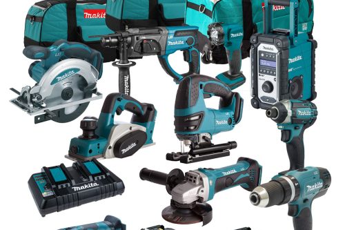 Makita LXT 18V 10 Piece Cordless Power Tool Kit with 3x 5.0Ah Batteries