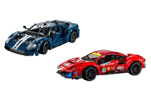 Lego Technic Ford + Ferrari Car Sets