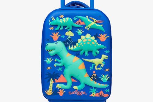 AUTO WIN - SMIGGLE Movin Junior hardtop woven suitcase