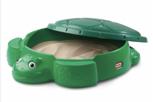 AUTO WIN - Little Tikes Turtle Sandbox & 5 bags of sand