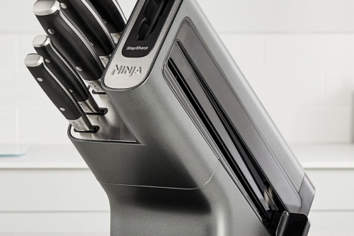 Ninja Foodi StaySharp Knife Block with Integrated Sharpener – 5-Piece Set [K32005UK] - 06/07
