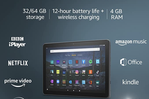 MORNING AUTO WIN - Fire HD 10 Plus tablet | 10.1", 1080p Full HD, 32 GB | Slate - with Ads - 28/07