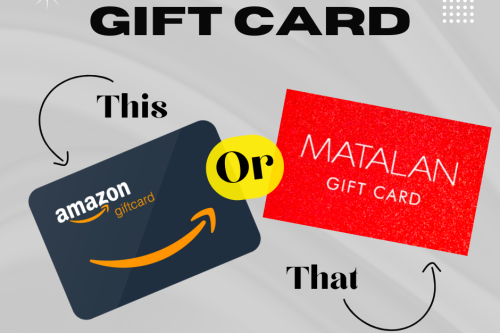 £500 AMAZON OR MATALAN GIFT CARD