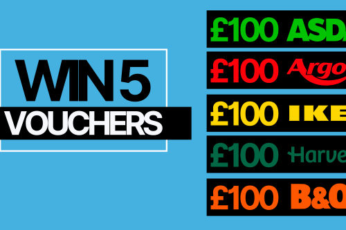 WIN A VOUCHER BUNDLE WORTH £500