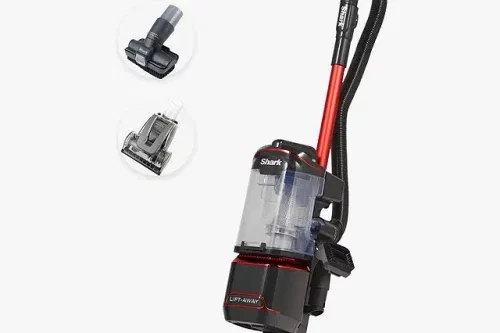 Shark Lift-Away NV602UKT Upright Vacuum Cleaner with TruePet, Red - 14/08