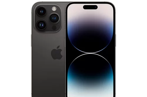 Apple iPhone 14 Pro, iOS, 6.1", 5G, SIM Free, 128GB, Space Black