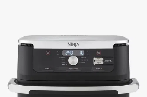 Ninja Foodi FlexDrawer AF500UK Air Fryer, 10.4L, Black