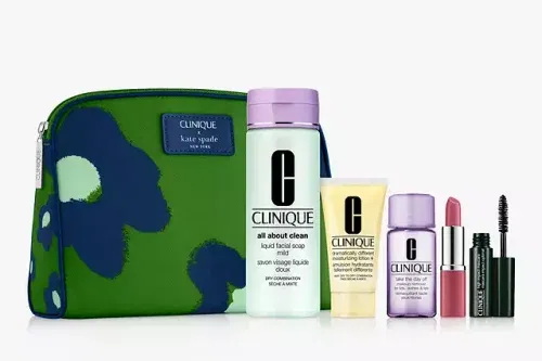 AUTO WIN-Clinique x kate spade new york 6 Piece Beauty Gift Set