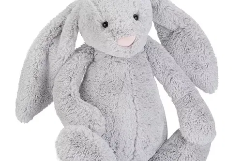 AUTO WIN - Jellycat Bashful Bunny Soft Toy, Really Big, Silver - 02/09