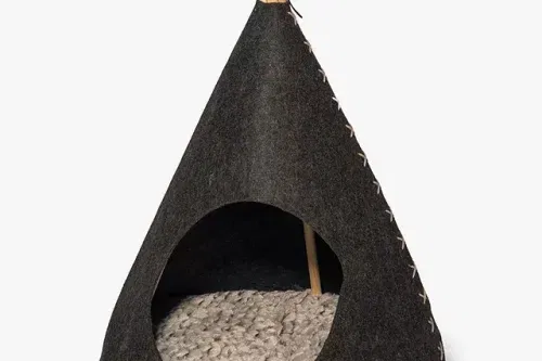 MIDDAY AUTO WIN - Danish Design Pet Bed Teepee, Grey - 17/08