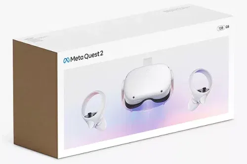 Meta Quest 2, All-In-One Virtual Reality Headset and Controllers, 128GB - 11/08
