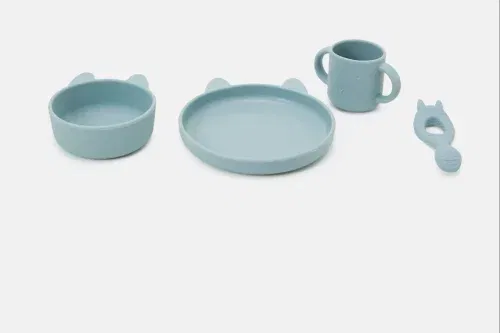 AUTO WIN - Liewood VIVI - Kids' tableware set rabbit sea blue - 26/08