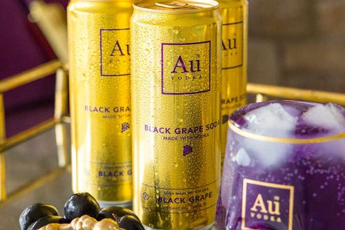 AUTO WIN - AU VODKA BLACK GRAPE PRE-MIXED CANS 12 PK - 11/08