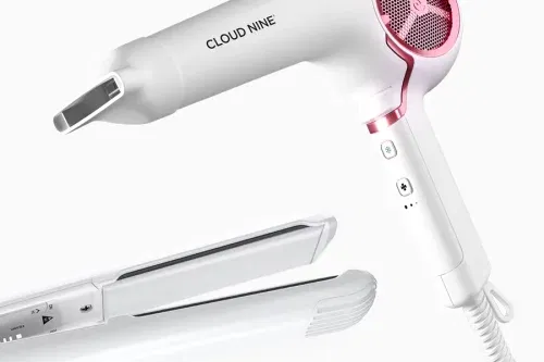 Cloud Nine THE ORIGINAL IRON PRO PEARL & THE AIRSHOT PRO STYLING SET - 01/09