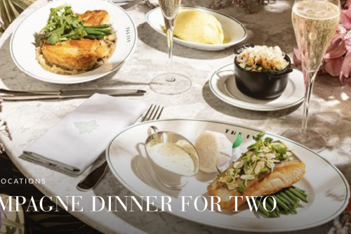 AFTERNOON AUTO WIN - THE IVY CHAMPAGNE DINNER FOR 2 - 04/09