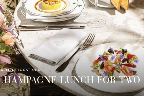 THE IVY CHAMPAGNE LUNCH FOR 2 - 01/09