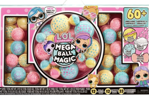 AUTO WIN - L.O.L. Surprise! Mega Ball Magic Pack with 60+ Surprises - 10/09